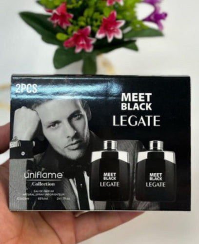 ( 2 Piece ) Meet Black Legate Perfume For Men  Best Quality Perfume For Men