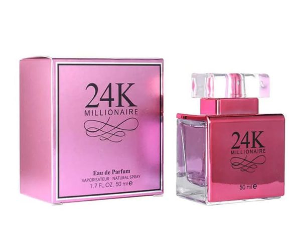 24k Millionaire Perfume Women’s Eau De Fruity Scent 50ml